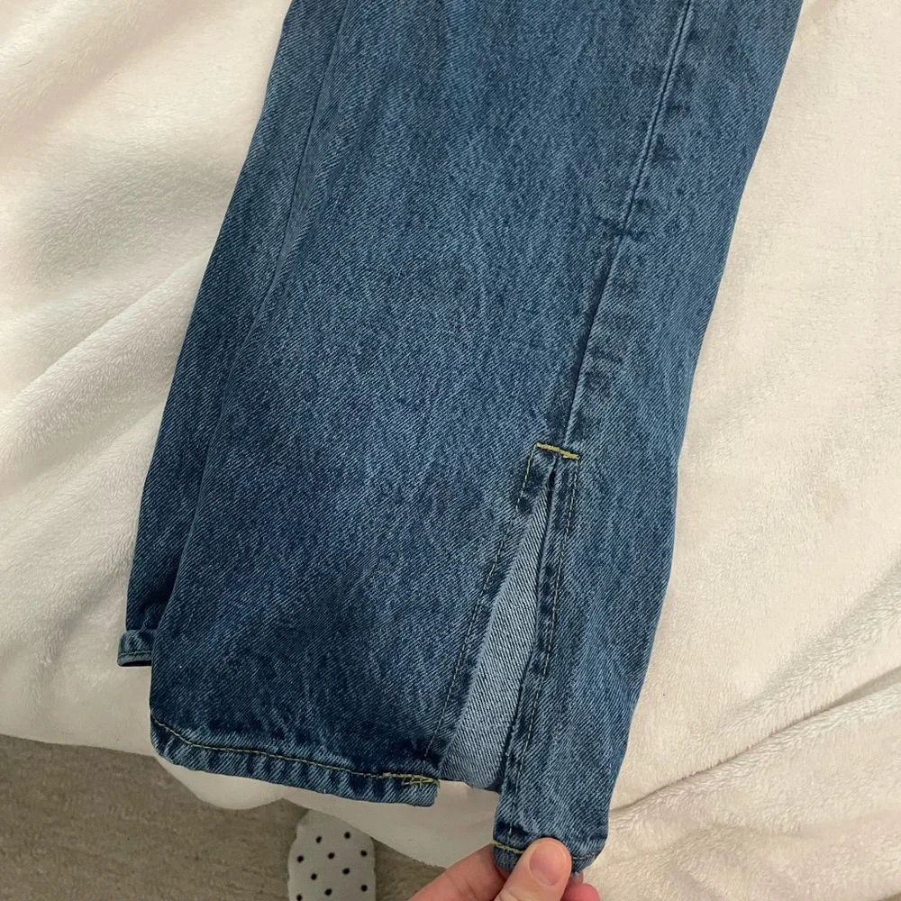 GOOD AMERICAN “Good Boy” High Waist Boyfriend Jeans womens size 4/27 - Picture 7 of 11